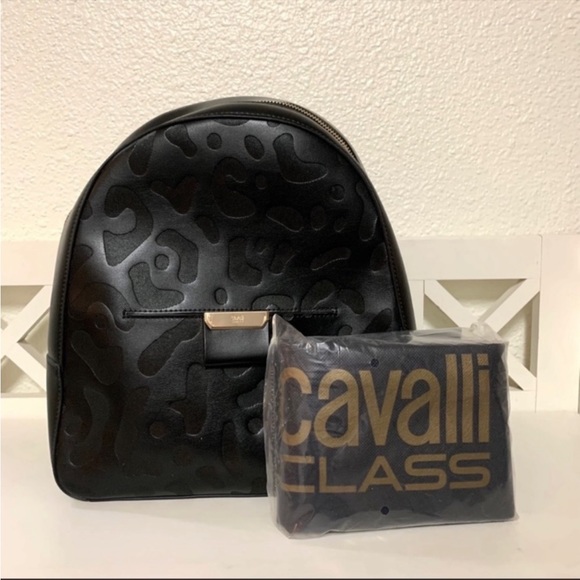 cavalli class mini backpack Caprera Brown Small Fashion this Cavalli Class backpack is made from a premium quality synthetic leather blend Cavalli Class backpack in for